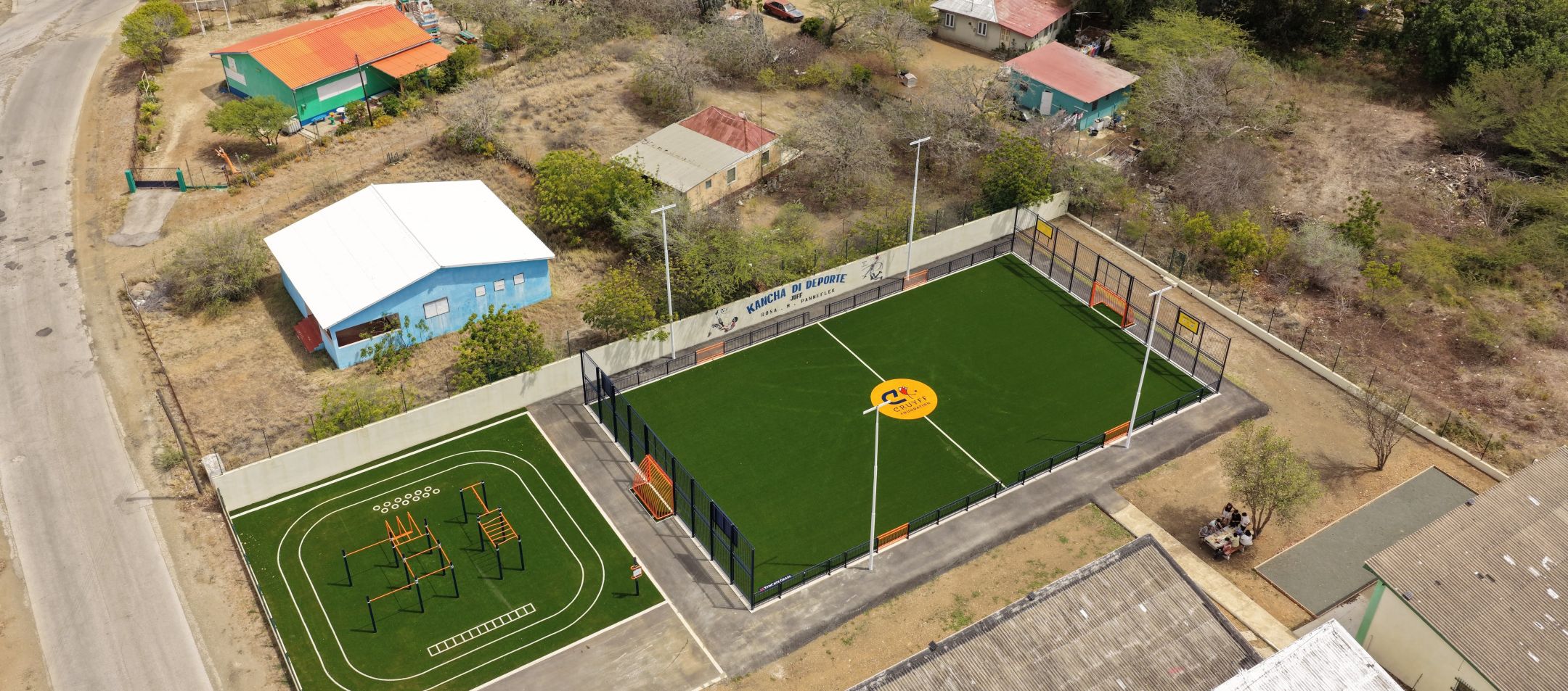 Dronefoto Cruyff Court Jurrien Timber Curacao Michael Jessurun 3 3