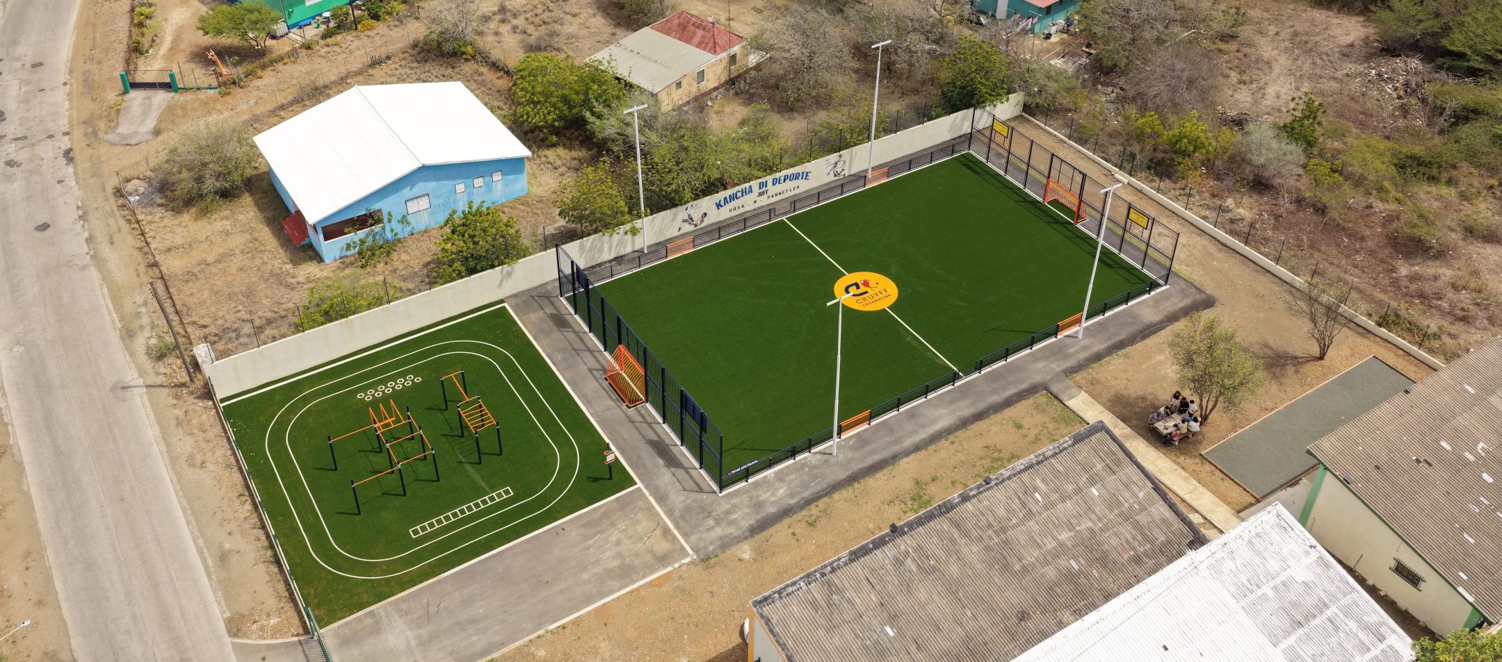Dronefoto Cruyff Court Jurrien Timber Curacao Michael Jessurun 3 3